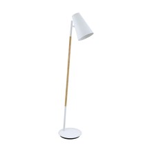 Eglo 98028 - Lampa podłogowa ARASI 1xE27/40W/230V biały