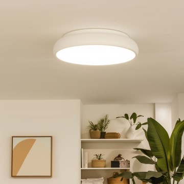 Eglo 98045 - LED RGB ściemnialna oprawa sufitowa RIODEVA-C LED/27W/230V