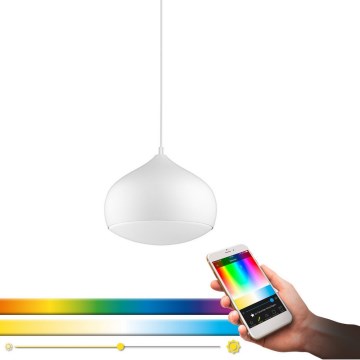 Eglo 98047 - LED RGBW ściemnialny żyrandol na linkach COMBA-C LED/18W/230V