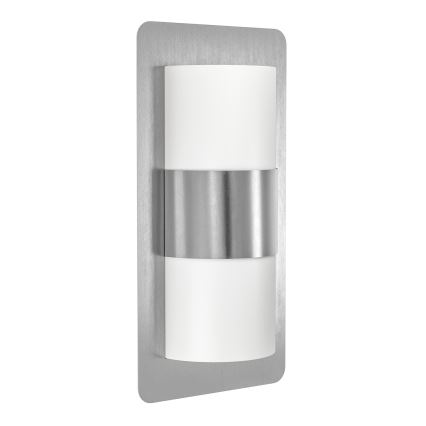 Eglo - Oświetlenie zewnętrzne 2xE27/10W/230V IP4matowy chrom