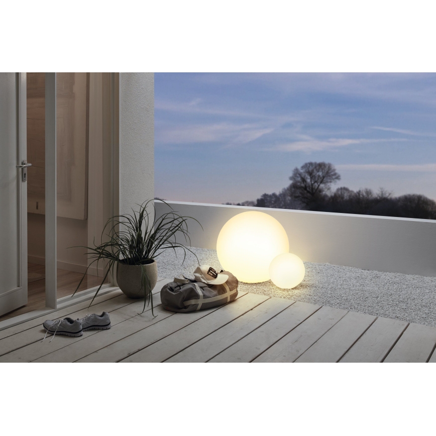 Eglo 98106 - LED RGB Lampa zewnętrzna stojąca MONTEROLO-C 1xE27/9W/230V IP65 ø390