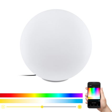 Eglo - LED RGBW Lampa zewnętrzna podłogowa MONTEROLO-C 1xLED/9W/230V IP65 ø600