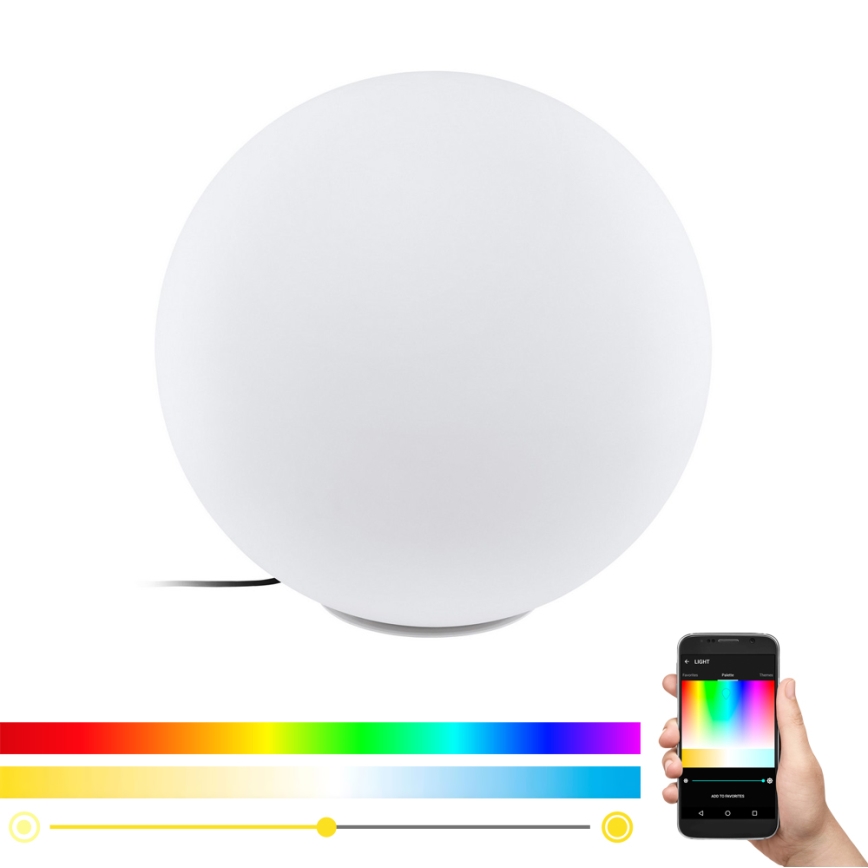 Eglo - LED RGBW Lampa zewnętrzna podłogowa MONTEROLO-C 1xLED/9W/230V IP65 ø600