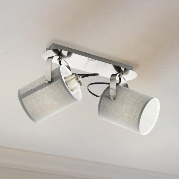 Eglo 98139 - Oprawa punktowa VILLABATE 2xE27/10W/230V