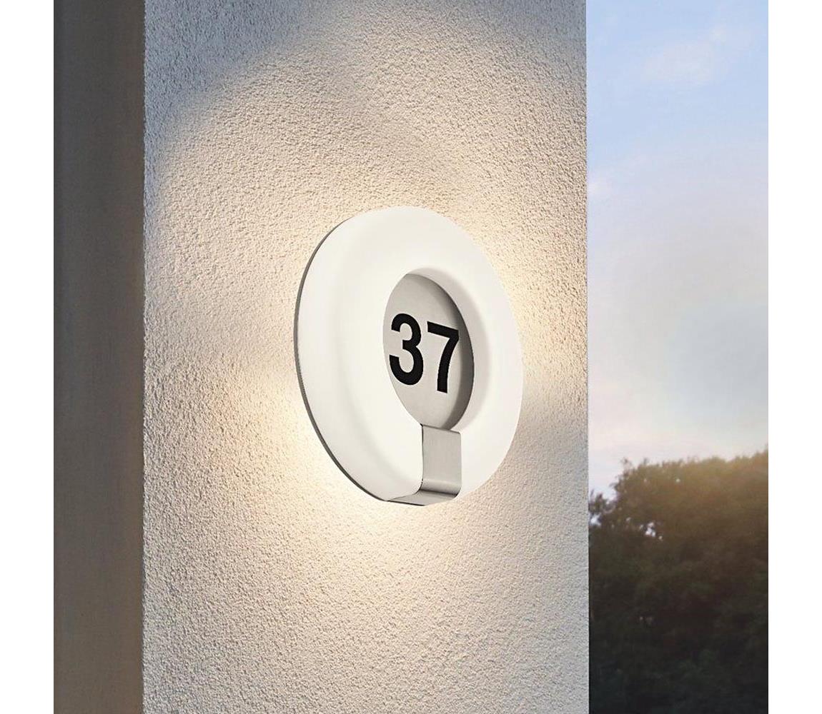 Eglo 98145 - LED Ściemnialny numer domu MARCHESA-C LED/15W/230V IP44