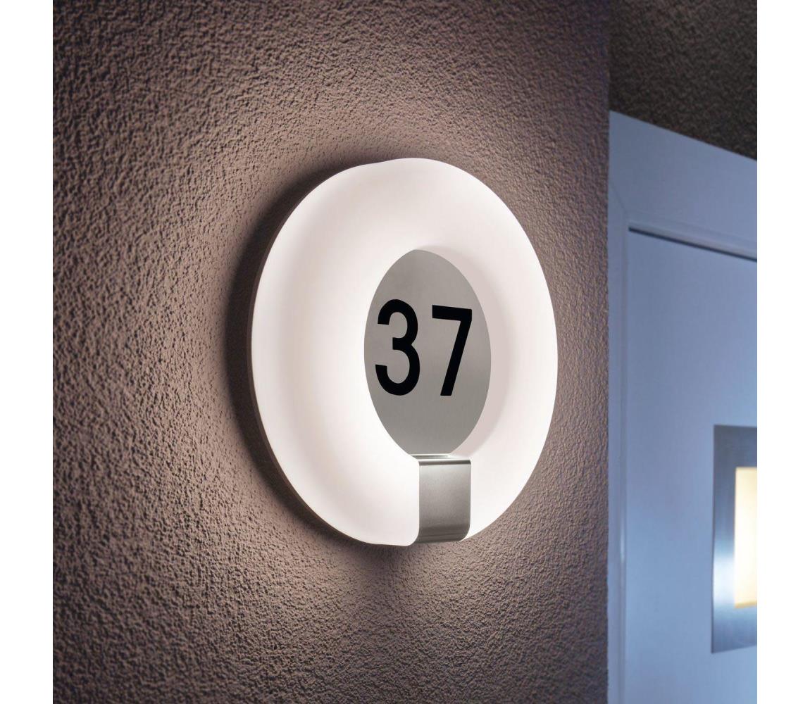 Eglo 98147 - LED Numer domu MARCHESA LED/15W/230V IP44