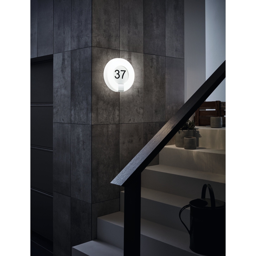 Eglo 98147 - LED Numer domu MARCHESA LED/15W/230V IP44