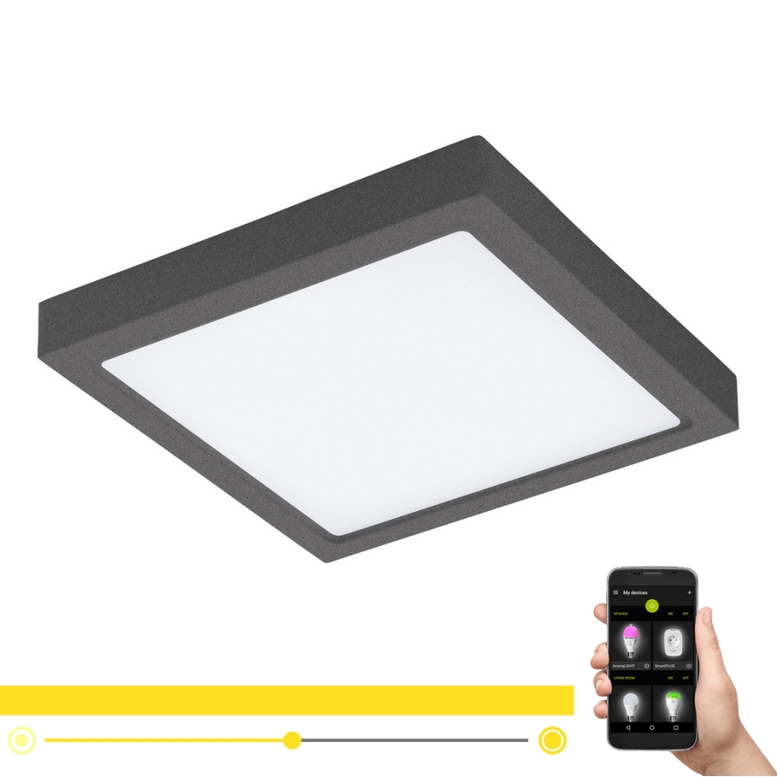 Eglo - LED Zewnętrzna lampa z funkcją ściemniania ARGOLIS-C LED/22W/230V IP44 Bluetooth
