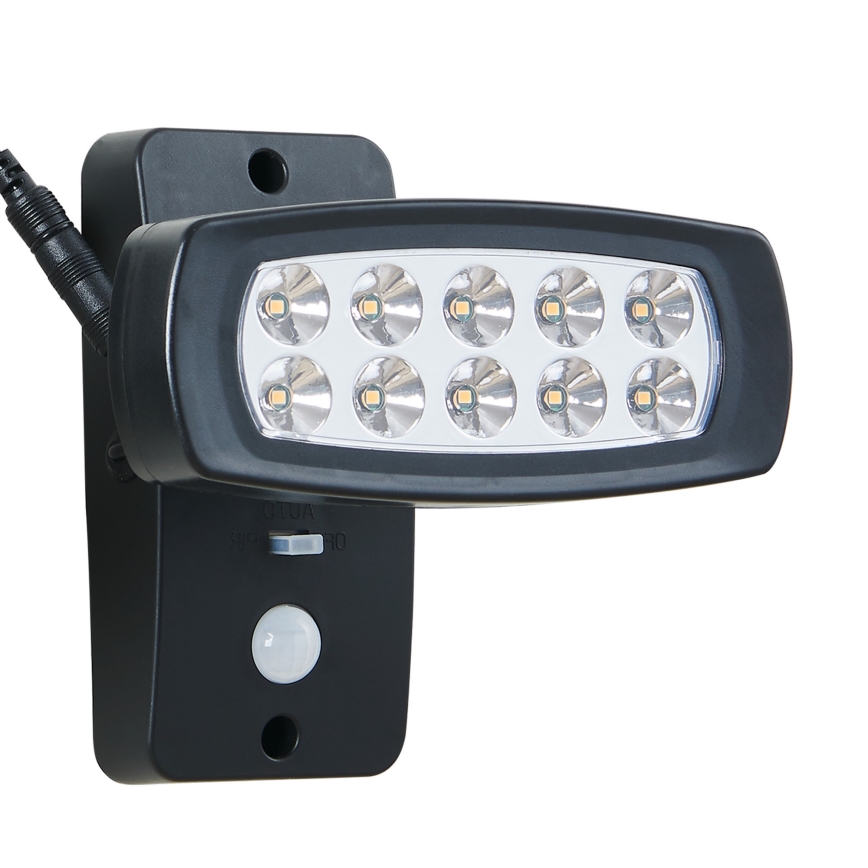 Eglo - LED Kinkiet solarny z czujnikiem LED/1,2V 600 mAh IP44