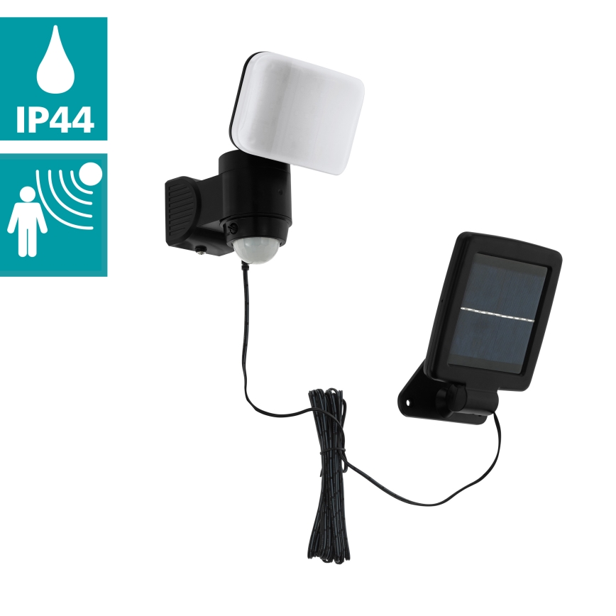 Eglo - LED Solarne oświetlenie ścienne z czujnikiem LED/3,7V 1800 mAh IP44