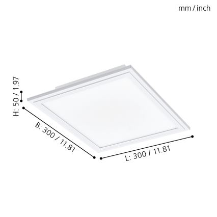 Eglo - LED Plafon ściemnialny LED/14W/230V + pilot