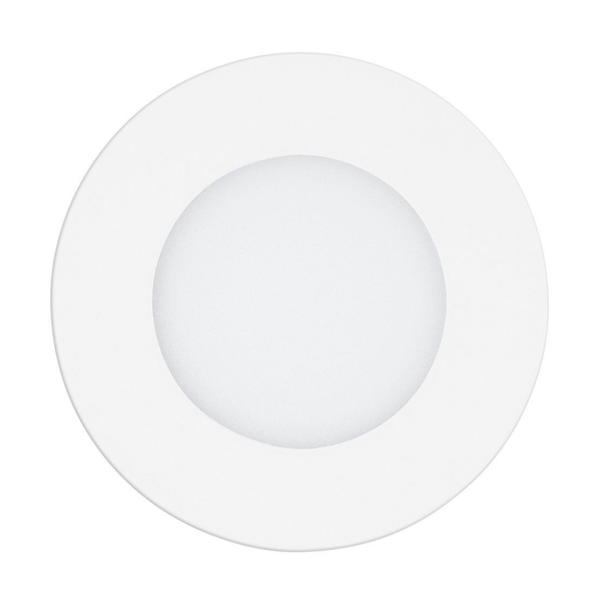 Eglo - ściemnialna wpuszczana oprawa sufitowa LED 5W/230V z pilotem, śr. 12 cm