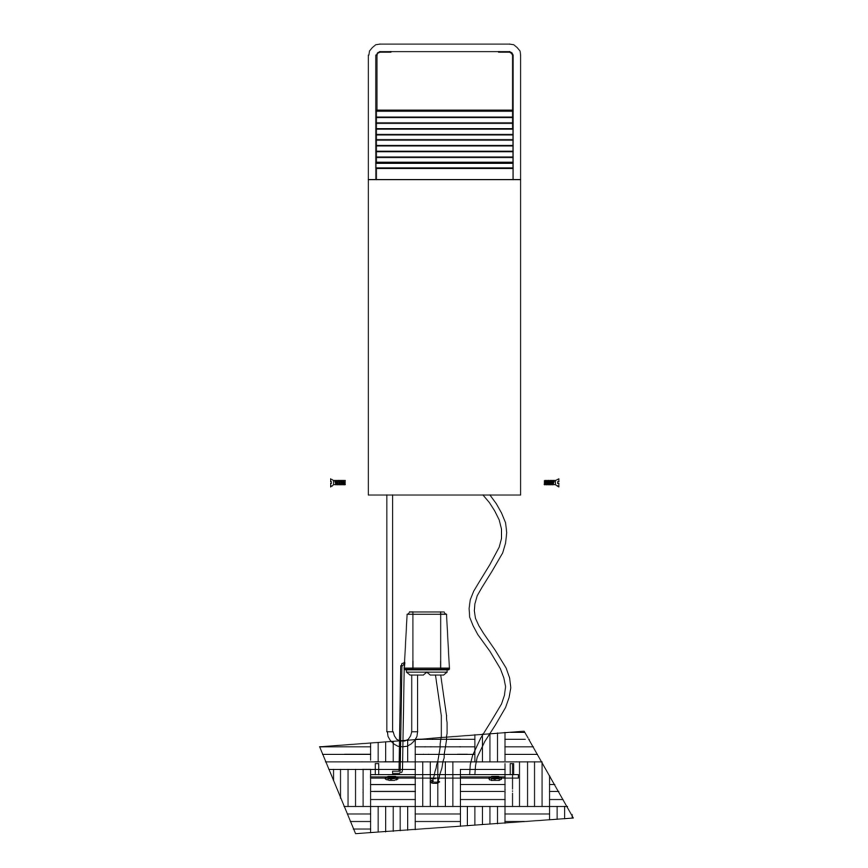 Eglo - LED Lampa zewnętrzna LED/5W/230V IP44