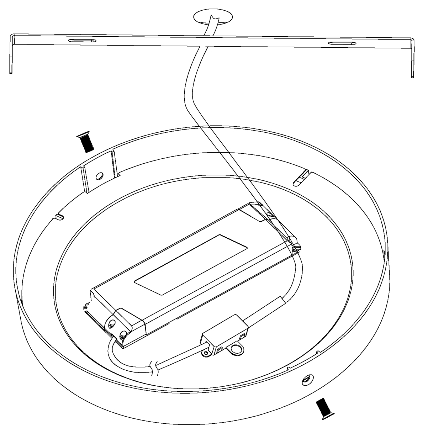 Eglo - ściemnialna lampa sufitowa LED/14W/230V + pilot Ø 22,5 cm