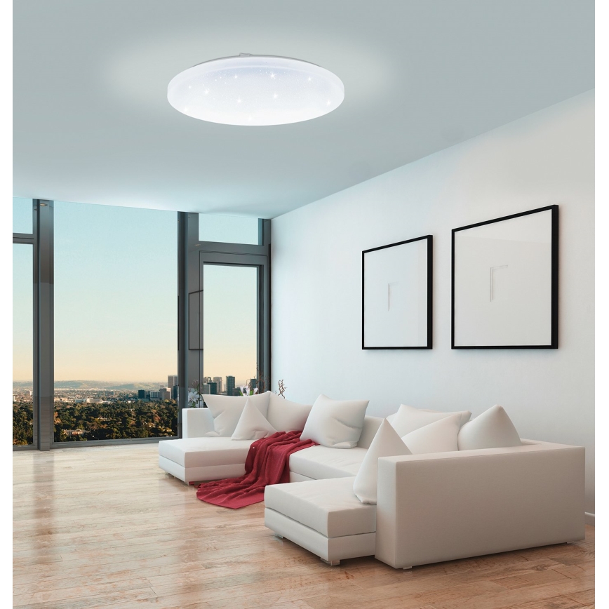 Eglo - LED Ściemnialne oświetlenie łazienkowe LED/12W/230V IP44 + pilot