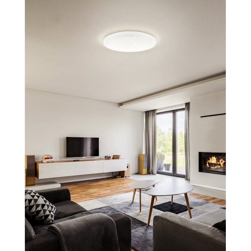 Eglo - LED Ściemnialne oświetlenie łazienkowe LED/12W/230V IP44 + pilot