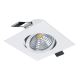 Eglo - LED Oprawa wpuszczana ściemnialna  LED/6W/230V