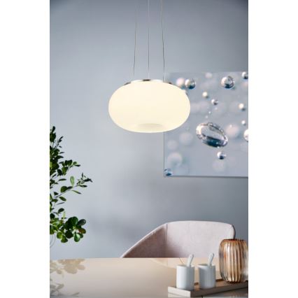 Eglo - LED RGB Ściemnialny żyrandol na lince OPTICA-C LED/21W/230V śr. 37,5 cm