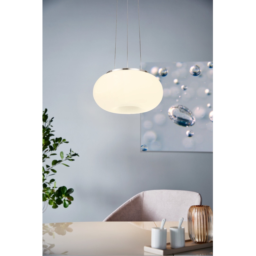 Eglo - LED RGB Ściemnialny żyrandol na lince OPTICA-C LED/21W/230V śr. 37,5 cm