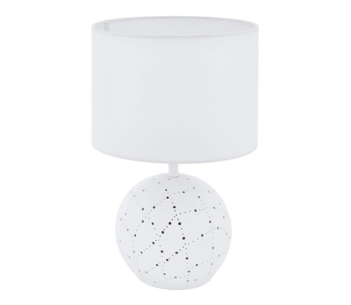 Eglo 98381 - Lampa stołowa MONTALBANO 1xE27/60W/230V + 1xE14/7W