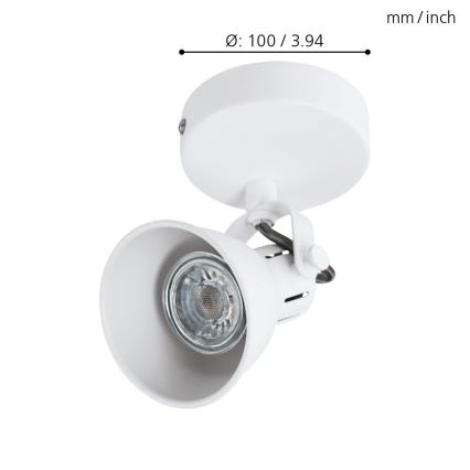 Eglo - LED Kinkiet punktowy 1xGU10/3,3W/230V