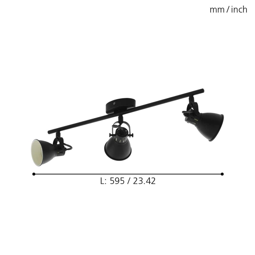 Eglo - LED Oświetlenie punktowe 3xGU10/3,3W/230V