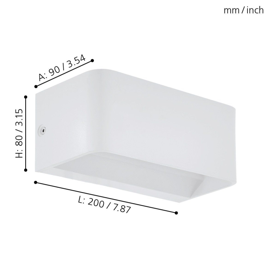 Eglo - LED Kinkiet LED/10W/230V
