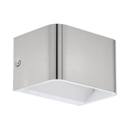 Eglo - LED Kinkiet LED/6W/230V 3000K matowy chrom