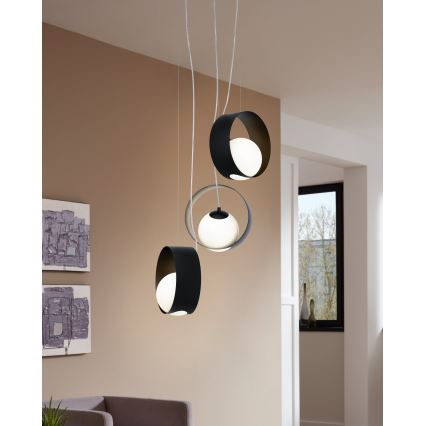 Eglo 98441 - Lampa wisząca na przewodzie CAMARGO 3xE14/40W/230V