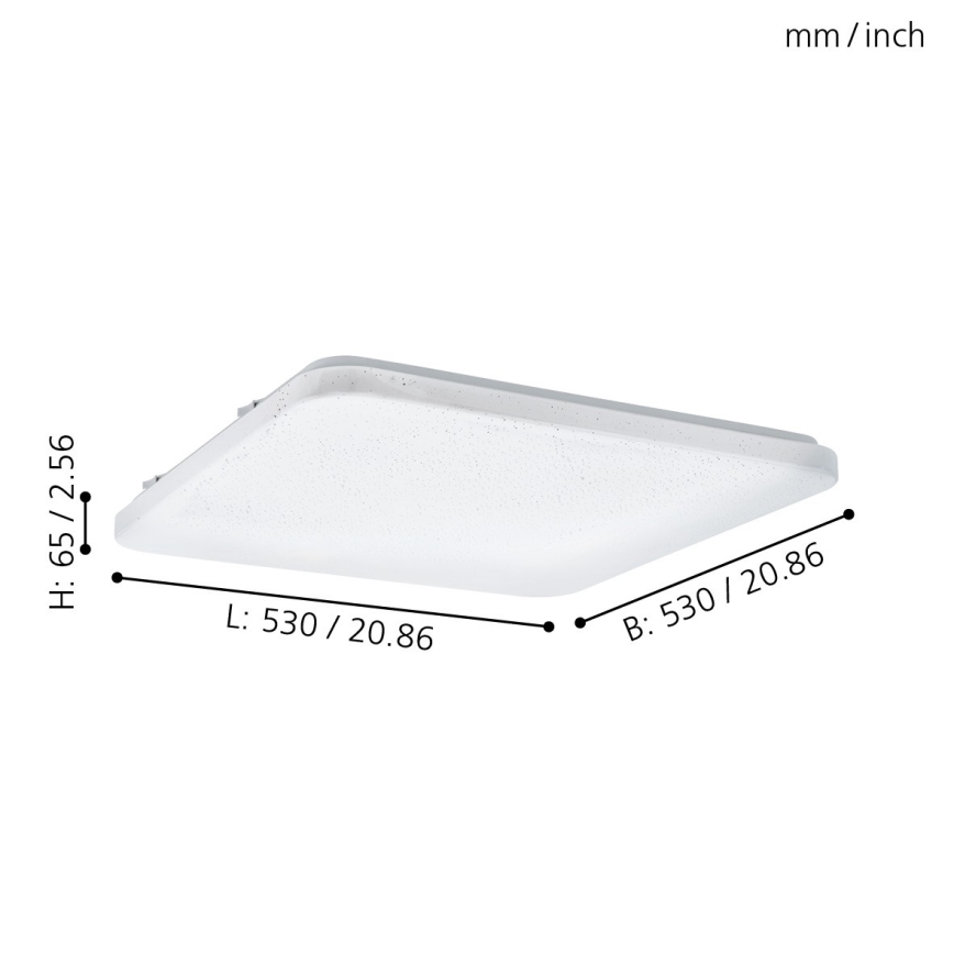 Eglo - LED Plafon LED/49,5W/230V