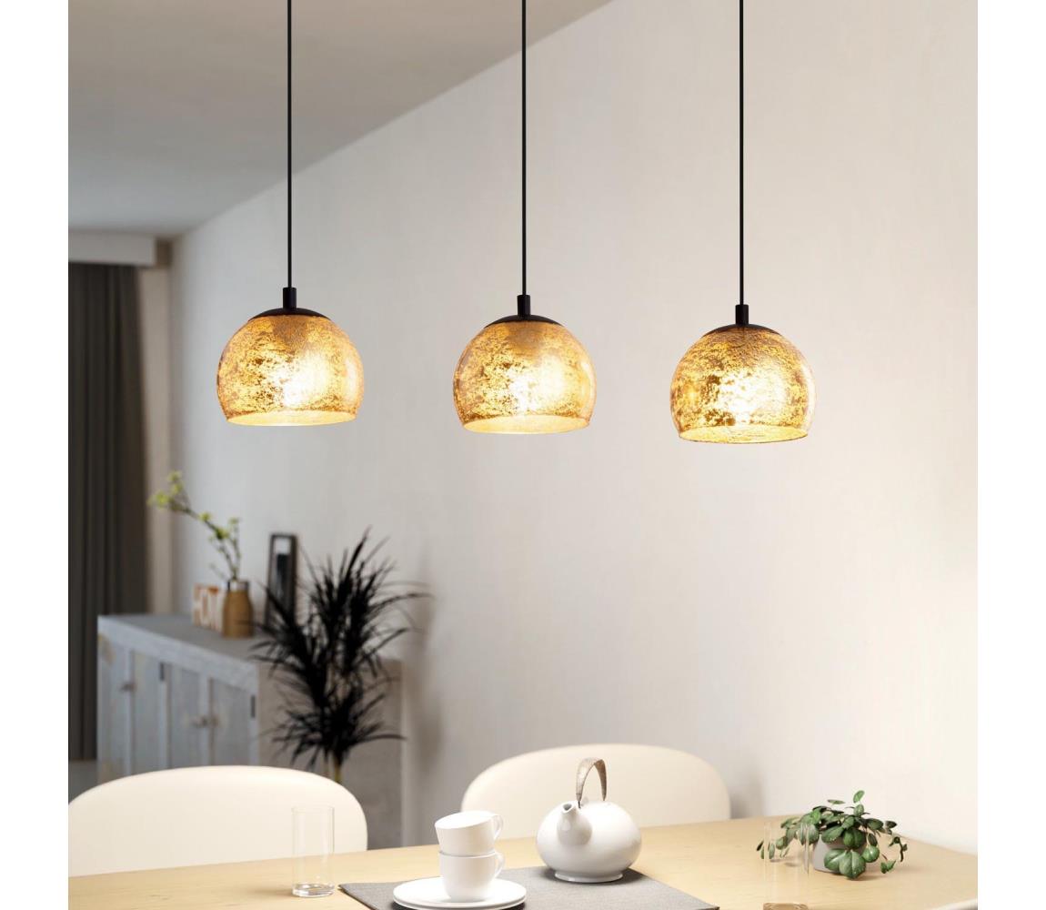 Eglo 98525 - Żyrandol na lince ALBARACCIN 3xE27/40W/230V