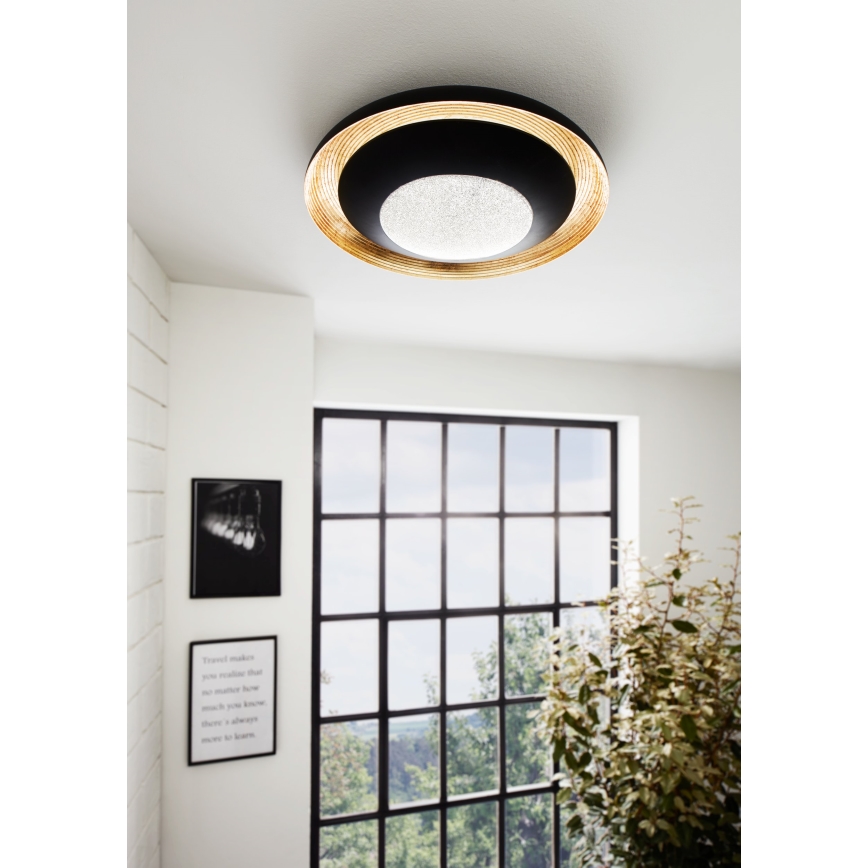 Eglo - LED regulowane oświetlenie sufitowe LED/24,5W/230V + pilot do zdalnego sterowania