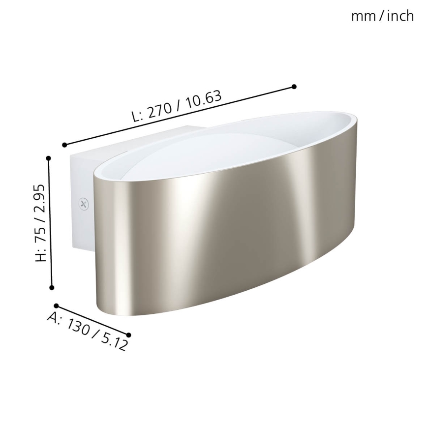 Eglo - LED Kinkiet LED/10W/230V