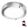 Eglo 98559 - ściemnialna lampa sufitowa LED RGB FUEVA-C LED/21W/230V śr. 30 cm