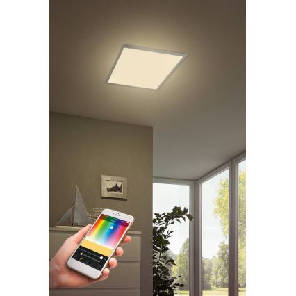 Eglo - LED RGB Plafon ściemnialny TURCONA-C LED/20W/230V + pilot zdalnego sterowania