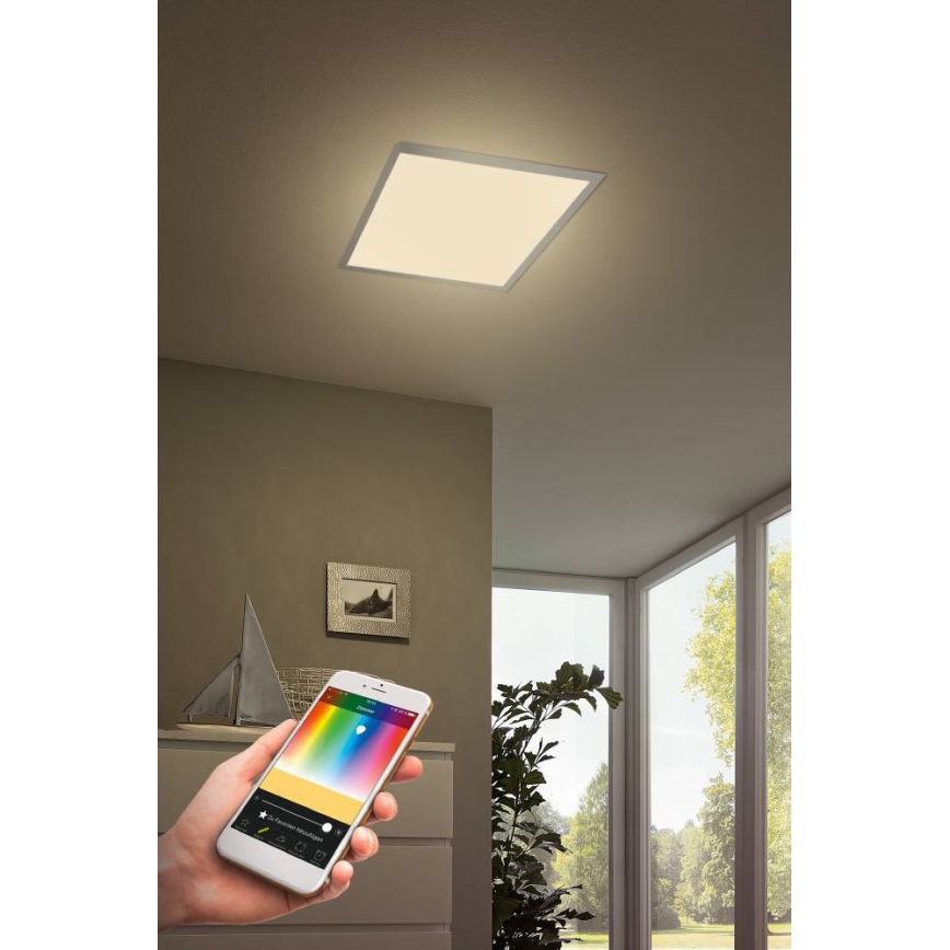 Eglo - LED RGB Plafon ściemnialny TURCONA-C LED/20W/230V + pilot zdalnego sterowania