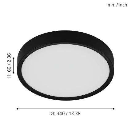 Eglo - LED Plafon LED/16,8W/230V