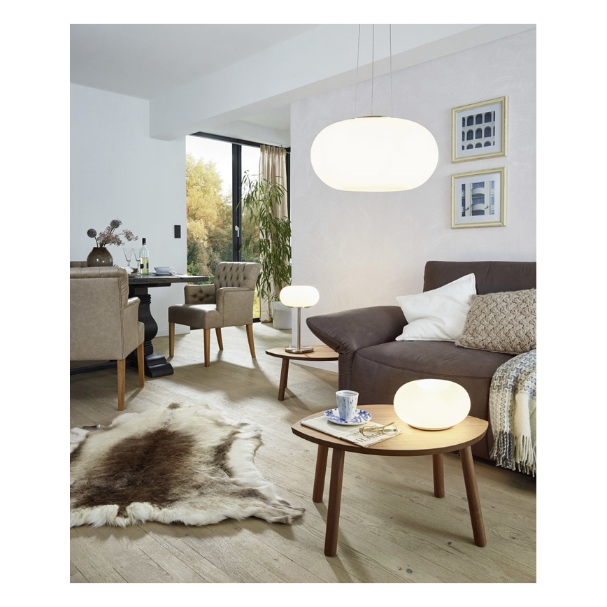 Eglo - LED RGB Lampa ściemnialna stołowa OPTICA-C LED/16W/230V śr. 27,5 cm