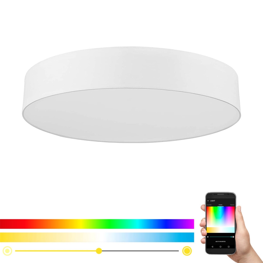 Eglo - LED RGB Plafon ściemnialny ROMAO-C LED/42W/230V + zdalne sterowanie