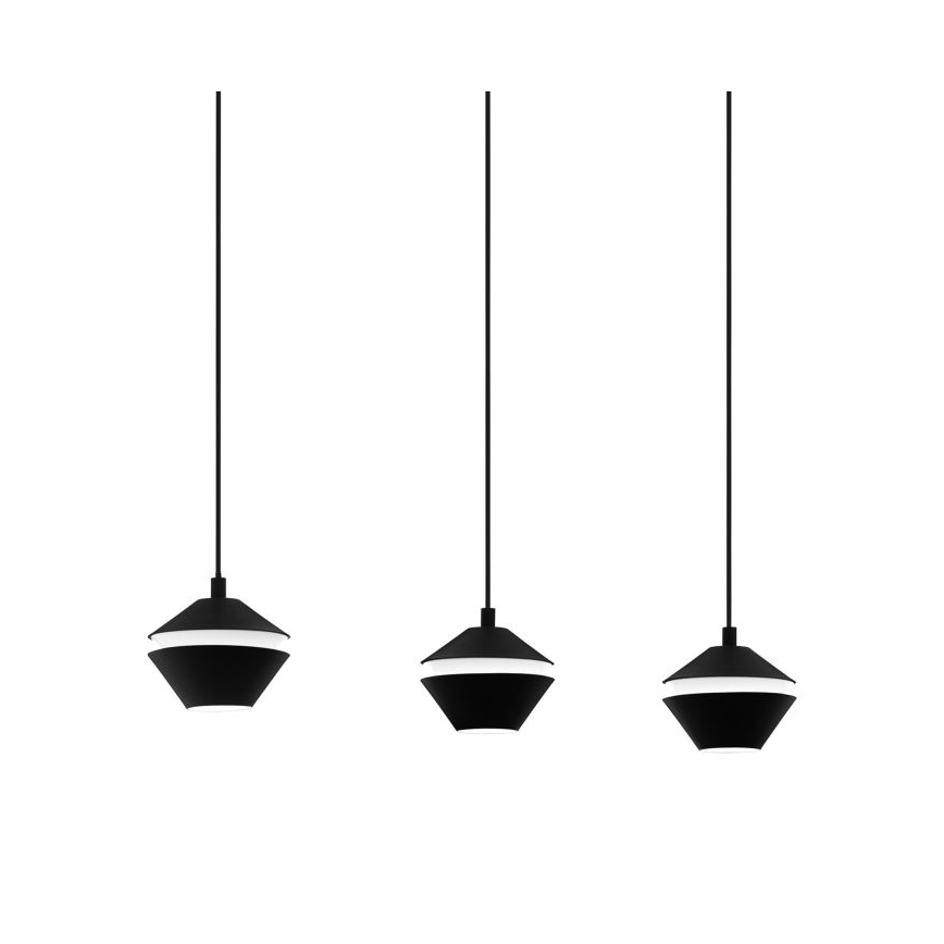 Eglo - LED Żyrandol na lince 3xGU10/5W/230V