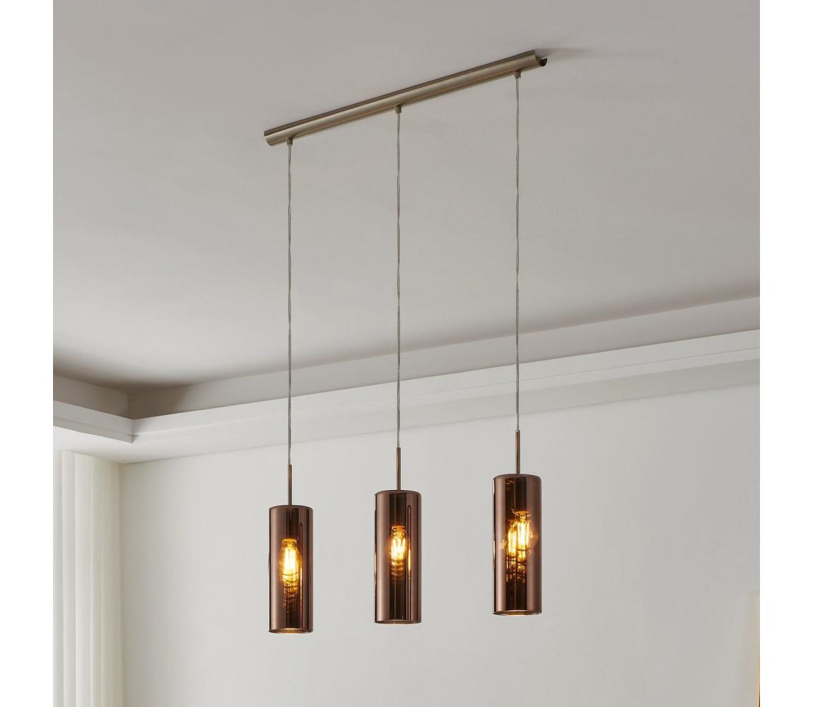 Eglo 98699 - Lampa wisząca na linkach SELVINO 3xE27/15W/230V