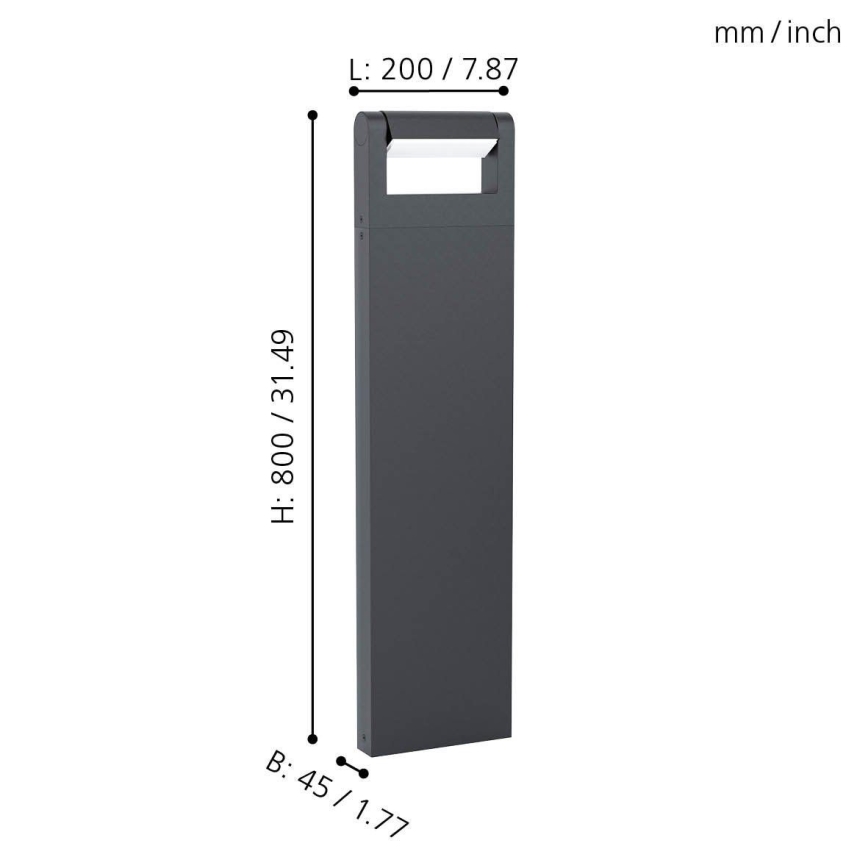 Eglo - LED Lampa zewnętrzna LED/4,8W/230V IP44
