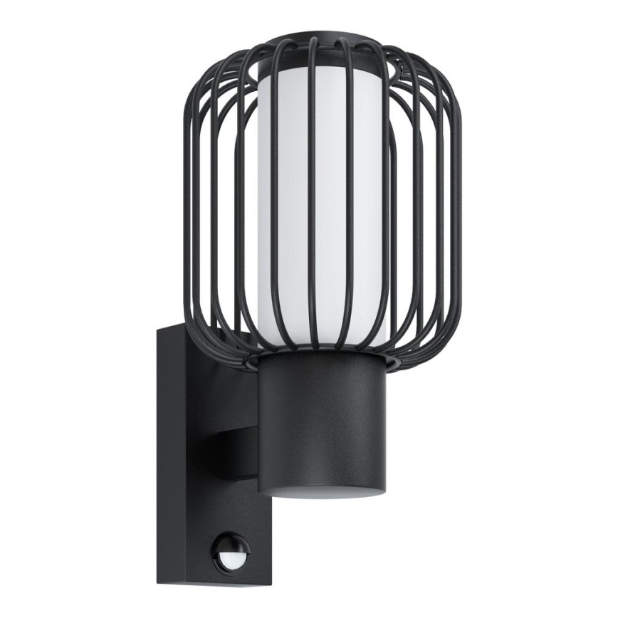 Eglo - Kinkiet zewnętrzny z czujnikiem 1xE27/28W/230V IP44