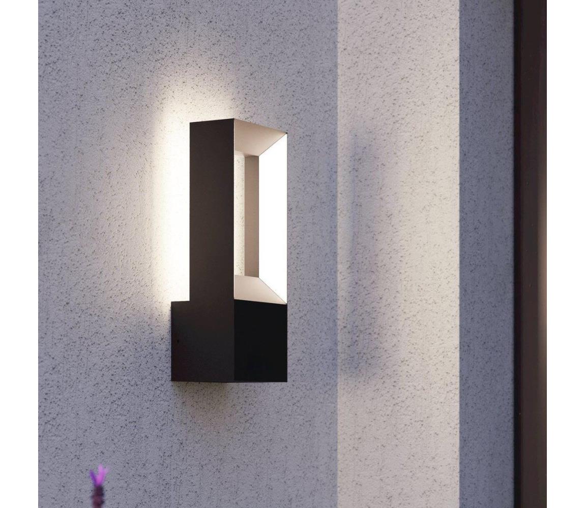 Eglo 98725 - LED Kinkiet zewnętrzny RIFORANO 2xLED/5W/230V IP44