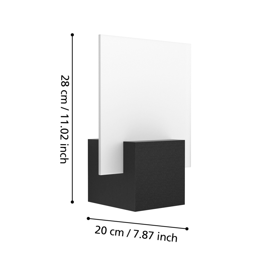 Eglo 98745 - Zewnętrzny kinkiet LED ADAMELLO LED/6W/230V IP44