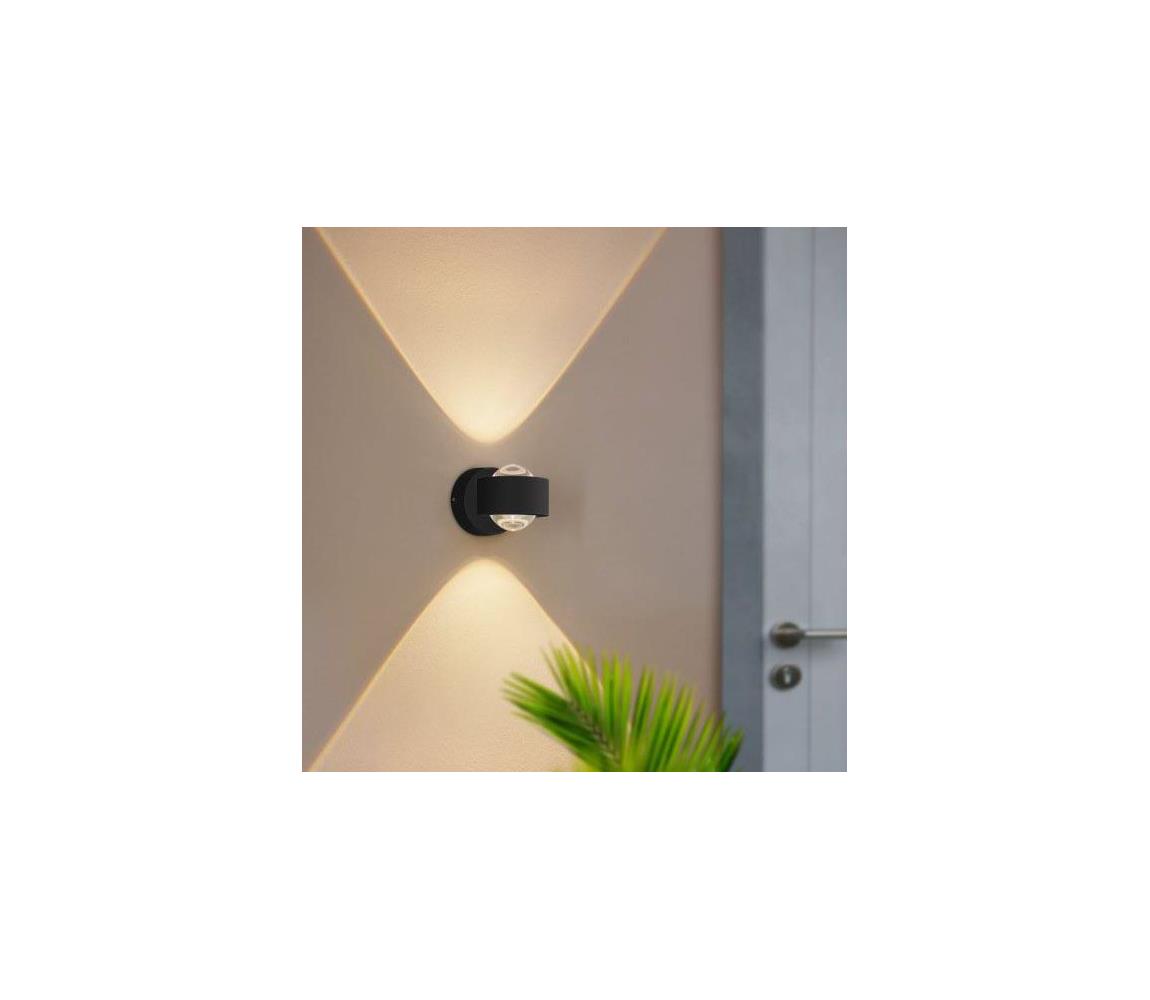 Eglo 98746 - LED Kinkiet zewnętrzny TREVIOLO 2xLED/2W/230V IP44