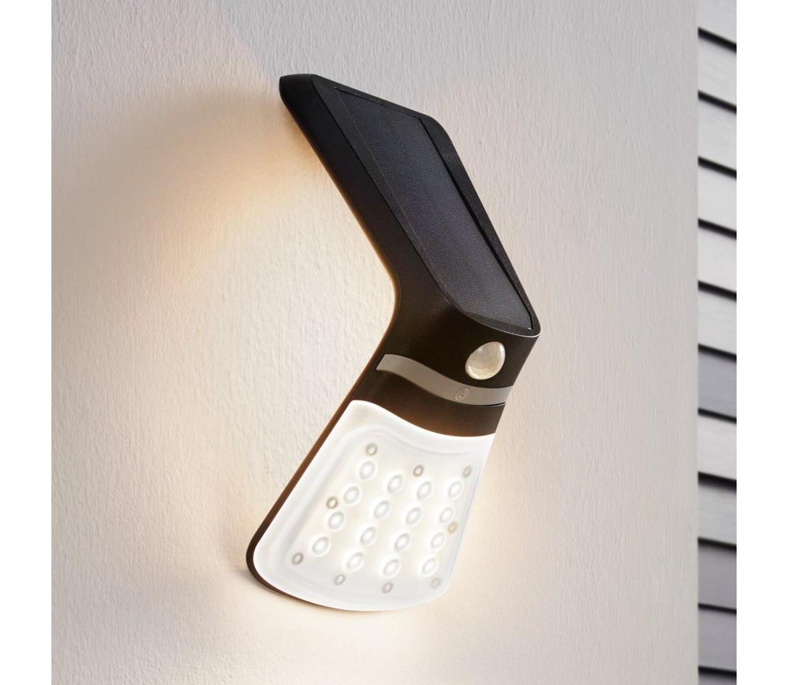 Eglo 98758 - Lampa solarna z czujnikiem LAMOZZO LED/2W/3,7V IP44