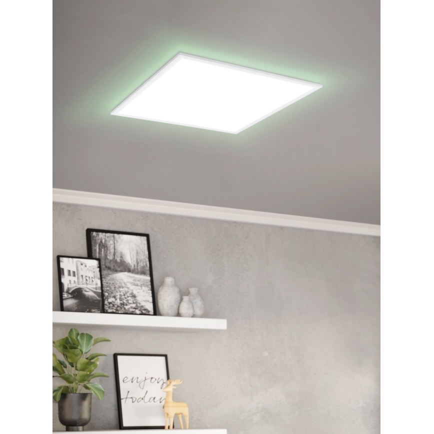 Eglo - Ściemnialna lampa sufitowa RGBW LED/32,5W/230V 2700-6500K 60x60 cm + pilot zdalnego sterowania