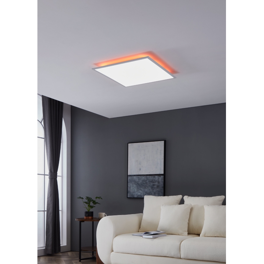Eglo - Ściemnialna lampa sufitowa RGBW LED/32,5W/230V 2700-6500K 60x60 cm + pilot zdalnego sterowania