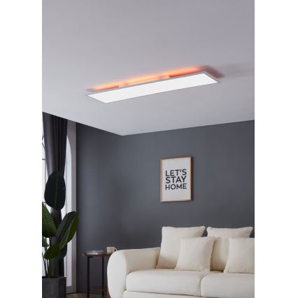 Eglo - Ściemnialna lampa sufitowa RGBW LED/32,5W/230V 2700-6500K 120x30 cm + pilot zdalnego sterowania